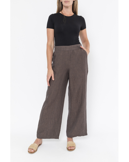 JUMP WIDE LEG LINEN PANT