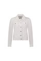 VASSALLI LINEN JACKET WITH FRAYED SEAMS