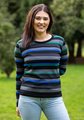 COUNTRY LAINE MULTISTRIPE SWEATER 