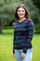 COUNTRY LAINE MULTISTRIPE SWEATER 