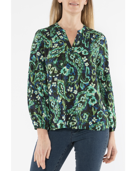 JUMP PAISLEY FLORAL TOP