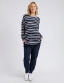 ELM TULLY STRIPE L/S TEE