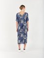 OBI PAISLEY RAGLAN DRESS