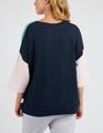 ELM MAZIE COLOUR BLOCK SWEAT