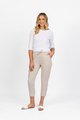 VASSALLI 7/8 LENGTH ELASTIC WAIST PANT