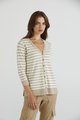 LANIA SHELL STRIPE CARDI