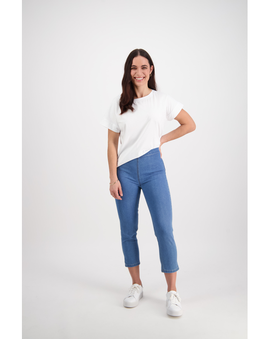 VASSALLI SKINNY LEG 7/8 LENGTH PULL ON PANT