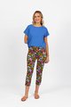 VASSALLI SKINNY PRINT LEG 7/8 PULL ON PANT