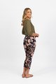 VASSALLI SKINNY PRINT LEG 7/8 PULL ON PANT