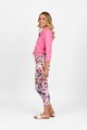 VASSALLI SKINNY PRINT LEG 7/8 PULL ON PANT