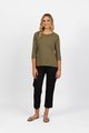 VASSALLI BOAT NECK 3/4 SLEEVE TOP