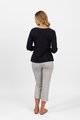 VASSALLI BOAT NECK 3/4 SLEEVE TOP