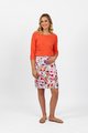 VASSALLI PRINTED LIGHTWEIGHT SKIRT WITH CENTRE BACK VENT