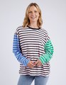 ELM SALLY STRIPE L/S TEE