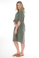 JUMP 2 PKT LINEN DRESS