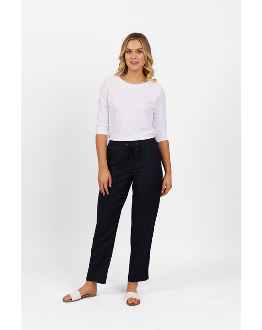 VASSALLI SLIM LEG ANKLE GRAZER PANT