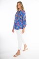 JUMP COBALT FLORA SHIRT