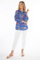 JUMP COBALT FLORA SHIRT