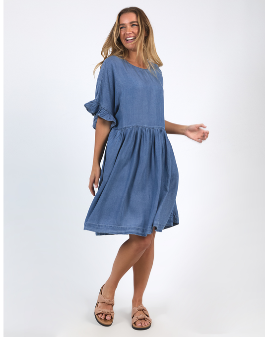 ELM CHARLIE CHAMBRAY DRESS