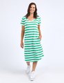 ELM MAEVE MIDI S/S DRESS