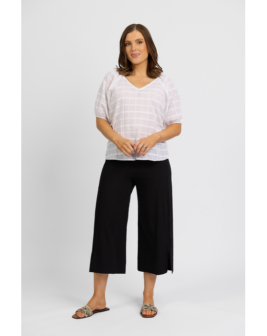 VASSALLI PARIS WIDE LEG CROP