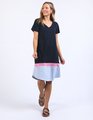 ELM DRAW THE LINE TEE DRESS