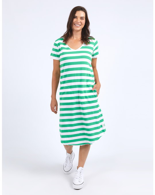 ELM MAEVE MIDI S/S DRESS