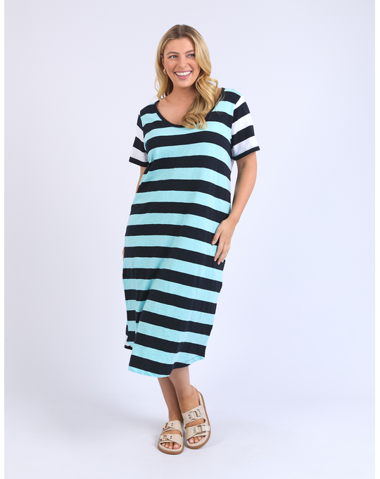 ELM MERCURY STRIPE DRESS