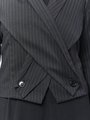 OBI PINSTRIPE CROSSOVER JACKET