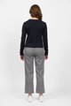 VASSALLI  MERINO CROPPED CARDI