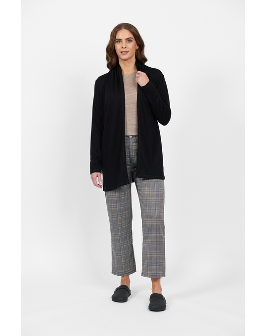 VASSALLI MERINO RELAXED CARDI