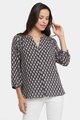 NYDJ PINTUCK BLOUSE