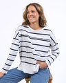 FOXWOOD JAYNE STRIPE THROW ON TOP