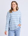 FOXWOOD JAYNE STRIPE THROW ON TOP