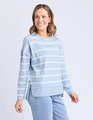FOXWOOD JAYNE STRIPE THROW ON TOP