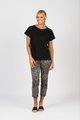 VASSALLI DROP SLEEVE TOP WITH STEPPED HEM 