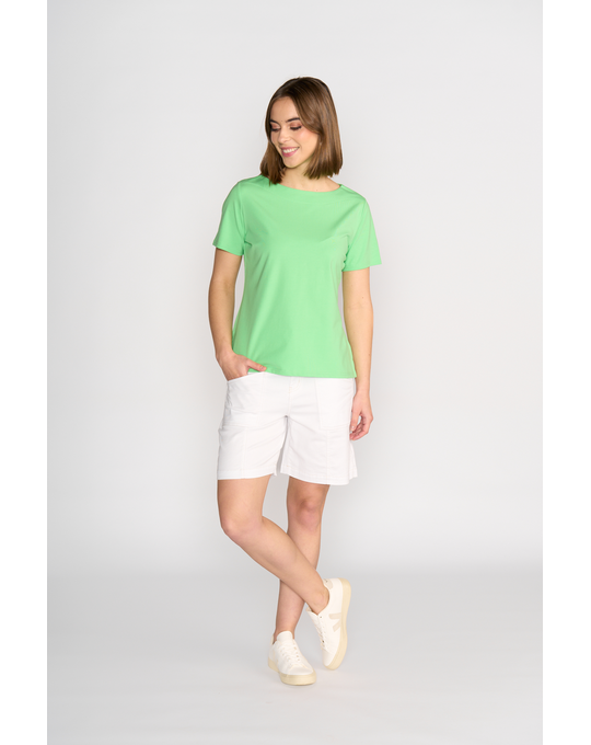 VASSALLI BOAT NECK TOP