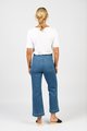 VASSALLI WIDE LEG ANKLE GRAZIER JEAN WITH FRONT PATCH POCKET