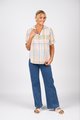 VASSALLI DROPPED SHOULDER SHIRT WITH ROUNDED HEM
