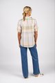 VASSALLI DROPPED SHOULDER SHIRT WITH ROUNDED HEM