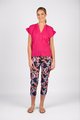 VASSALLI DROP SHOULDER TOP WITH SHIRRING DETAIL