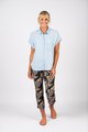 VASSALLI DROPPED SHOULDER TENCEL SHIRT WITH CONTRAST POCKET TRIM