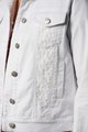 VASSALLI DENIM JACKET WITH CONTRAST PANELS