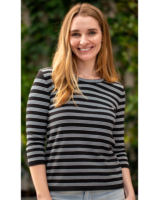 COUNTRY LIANE FINE STRIPE JUMPER