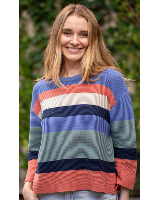 COUNTRY LIANE MULTISTRIPE JUMPER 
