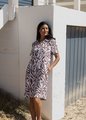JUMP ZEBRA MONO DRESS