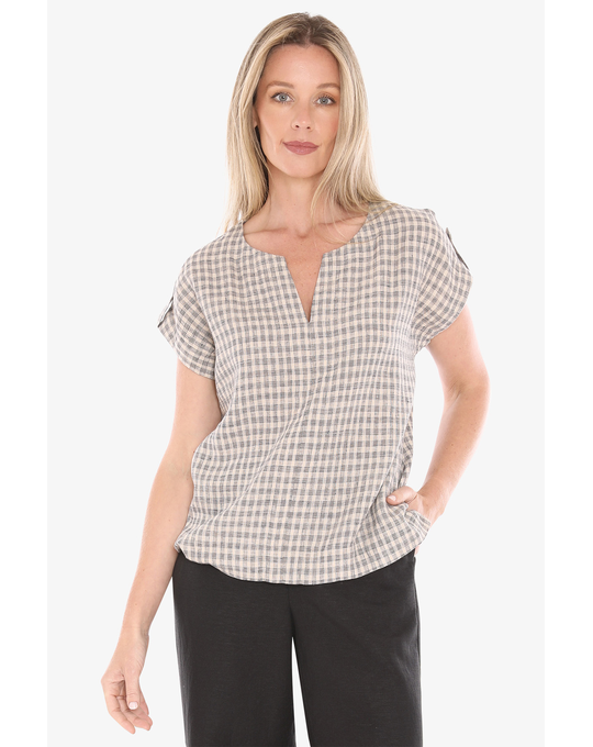 JUMP GRID CHECK TOP