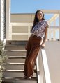 JUMP BUTTON TAB PANT