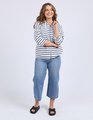 ELM BEACHY STRIPE HOODIE 
