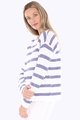 JUMP STRIPE SLUB PULLOVER